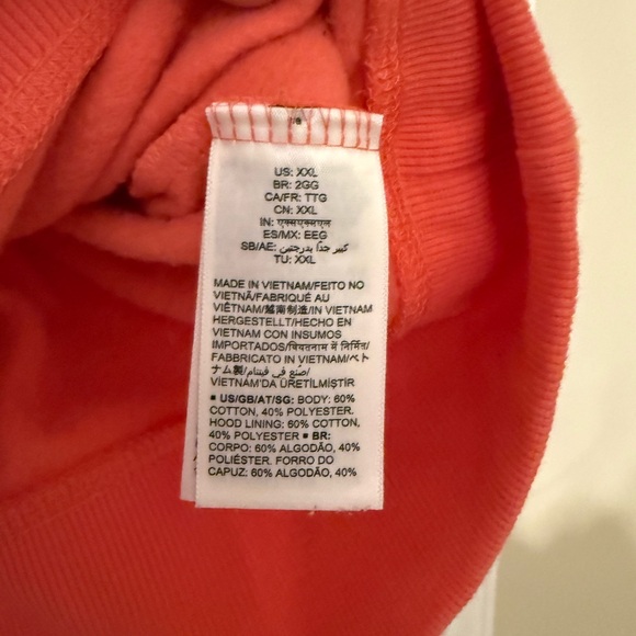 Women's Coral Hoodie Sweater - Picture 3 of 6